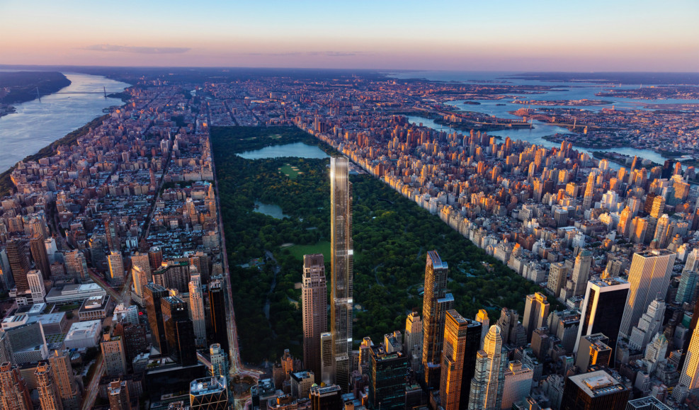 Самое высокое жилое здание построят в Нью-Йорке